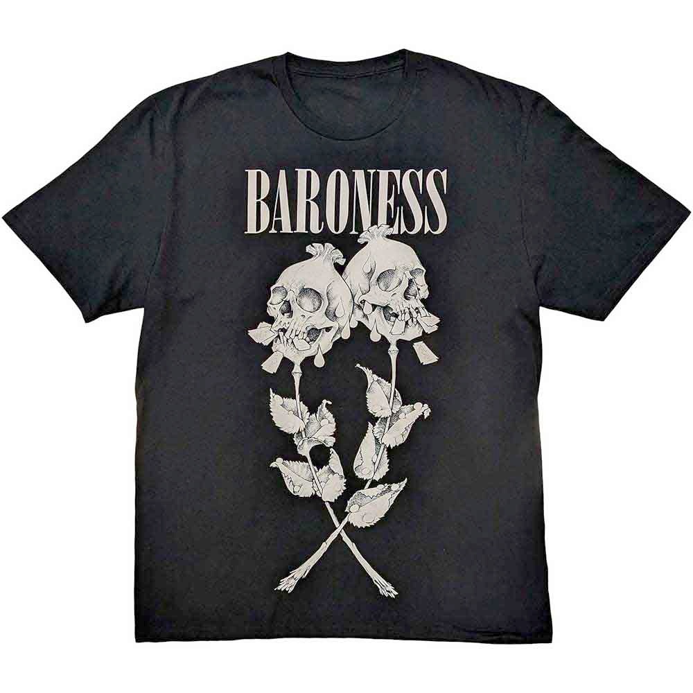 Baroness - Razor Bloom Heren Tshirt - Zwart